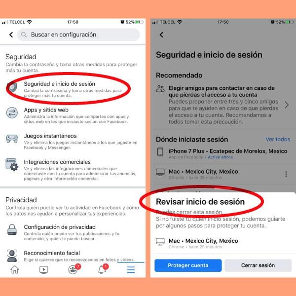 funciones ocultas de facebook