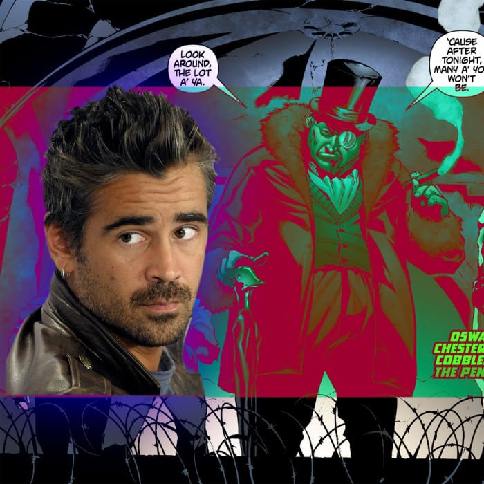 The Batman Colin Farrell Pingüino