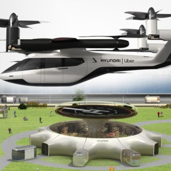 Taxis voladores Uber 