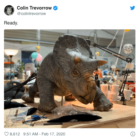 Jurassic World 3 baby triceratops