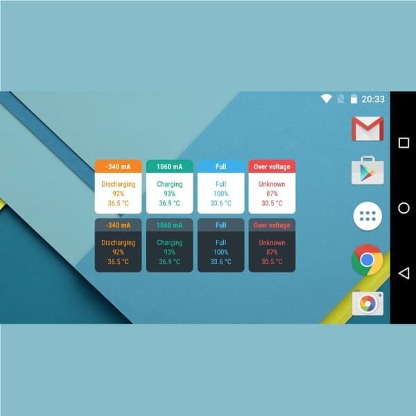 Salud batería smartphone 
