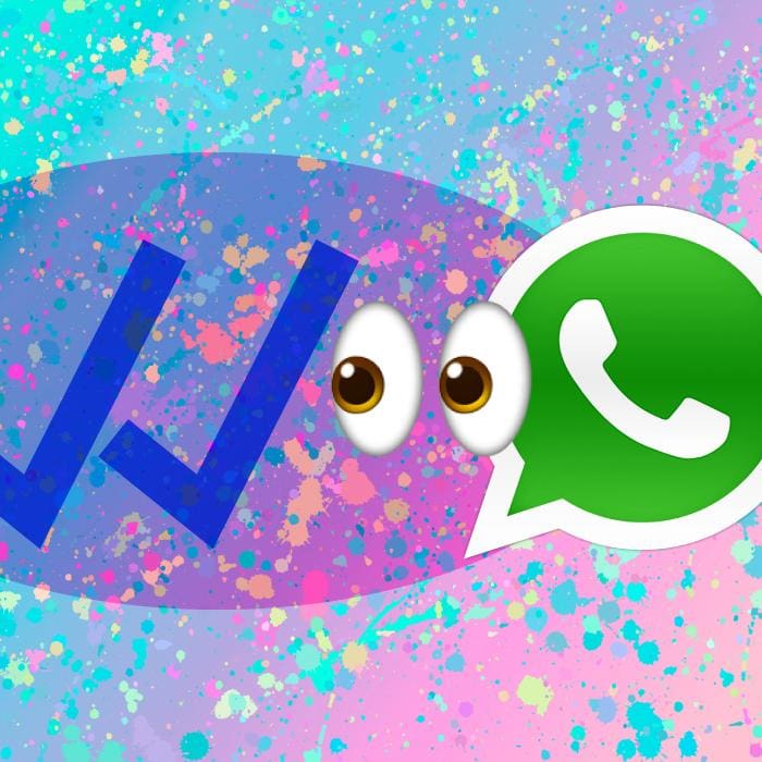 WhatsApp palomitas azules