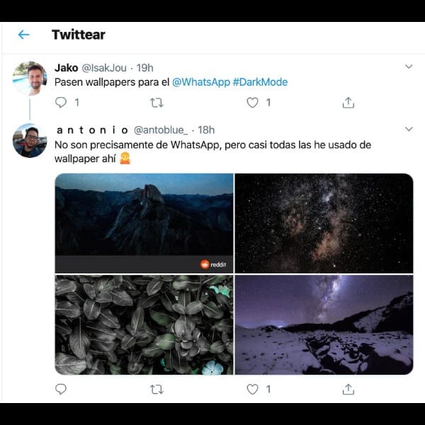 fondos de pantalla modo oscuro whatsapp