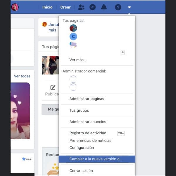 nueva imagen de facebook