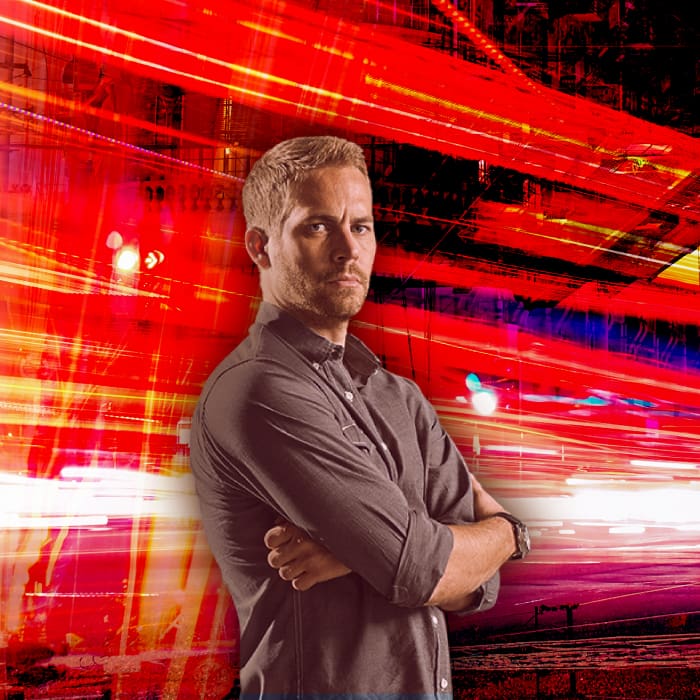 Paul Walker Rápido y Furioso 10