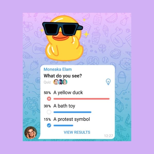 Telegram actualizaciones