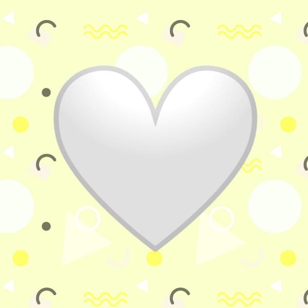 Significado corazón blanco WhatsApp 