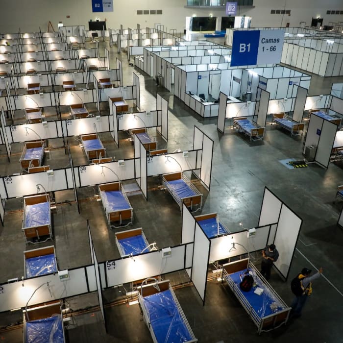 ¡La Unidad Temporal Covid-19 en el Centro Citibanamex abre sus puertas!