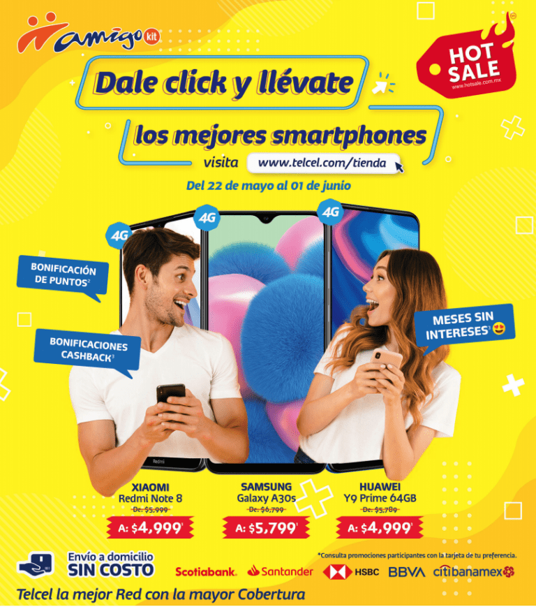 Aprovecha el HotSale en Telcel