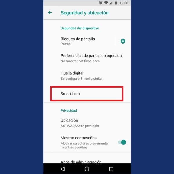 Android funciones ocultas
