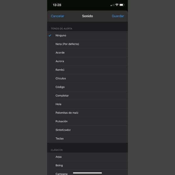 Whatsapp cómo cambiar tono de mensaje 