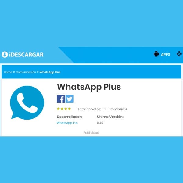 Cómo cambiar el color el ícono de WhatsApp