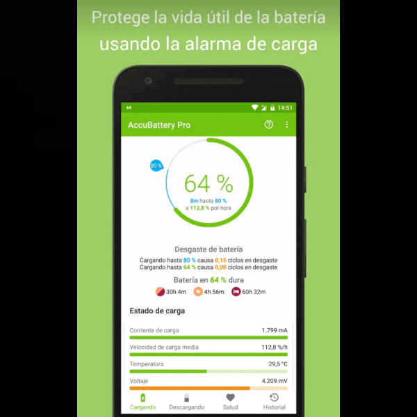 Apps consumir batería 