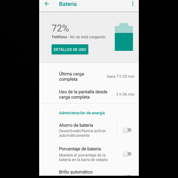 Apps consumir batería 