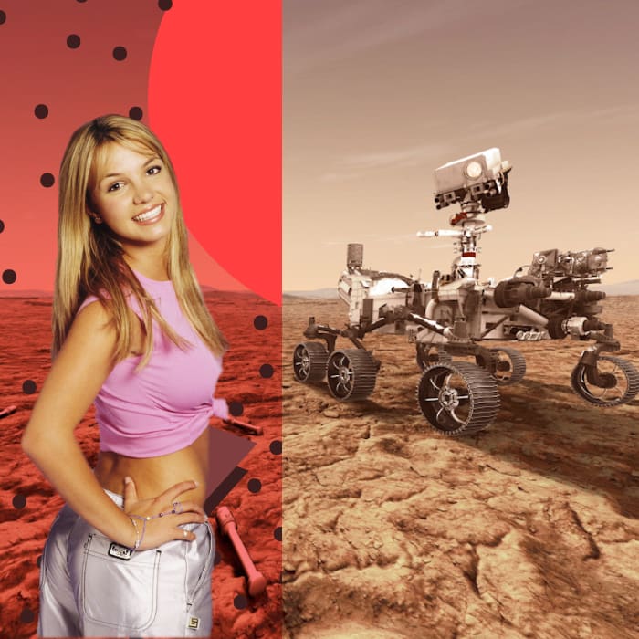 Oops I did it again Britney Spears NASA