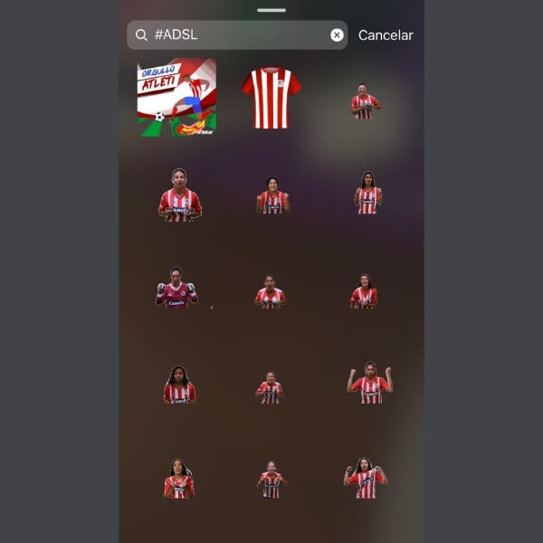 cómo usar los gifs del #FutbolEnTusManos de Telcel