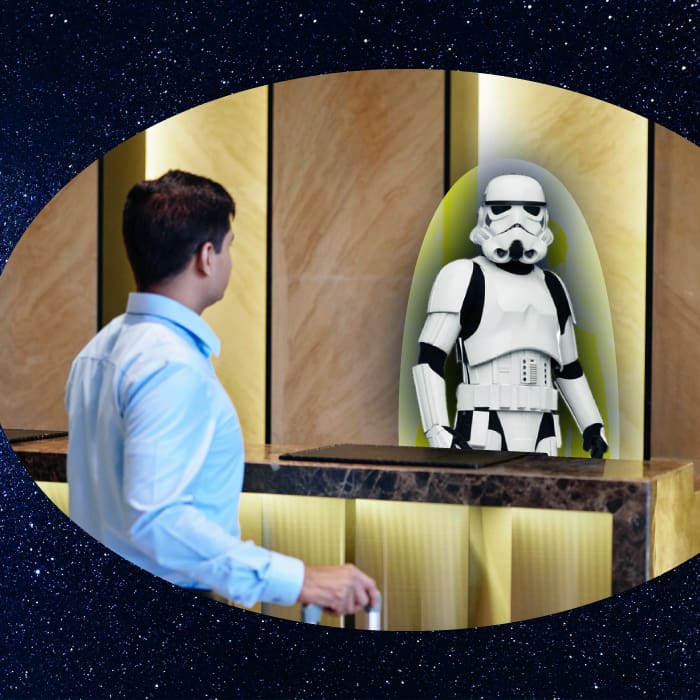 Así lucirá el nuevo hotel de Star Wars: Galactic Starcruiser en Disney. *Foto: Redacción