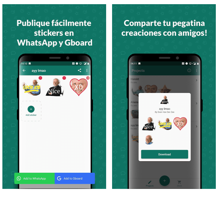 Aprende a crear stickers de WhatsApp en un Smartphone Android