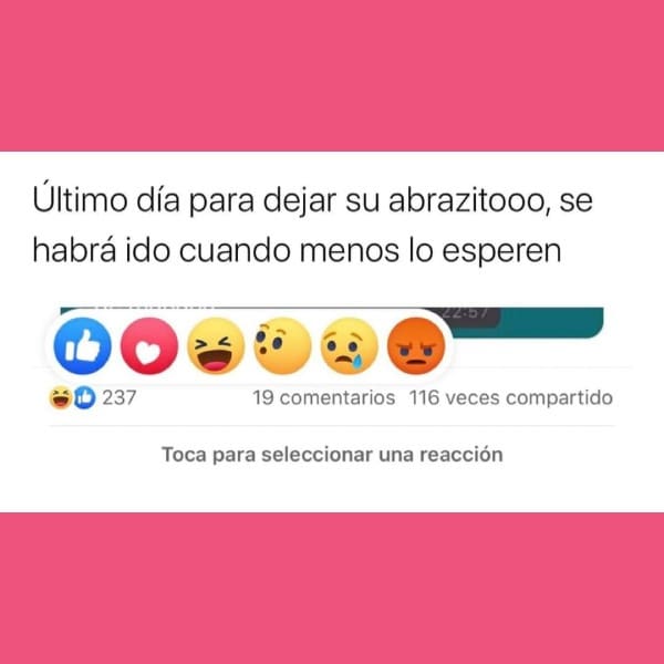 como conservar la reacción “Me importa” en Facebook