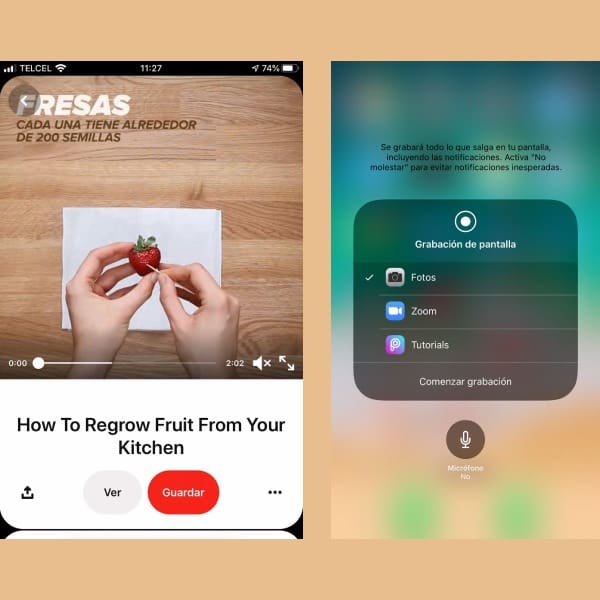 ¿Cómo grabar la pantalla del iPhone con o sin sonido propio?