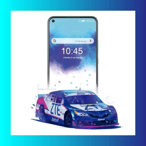 ZTE empaque especial escudería 