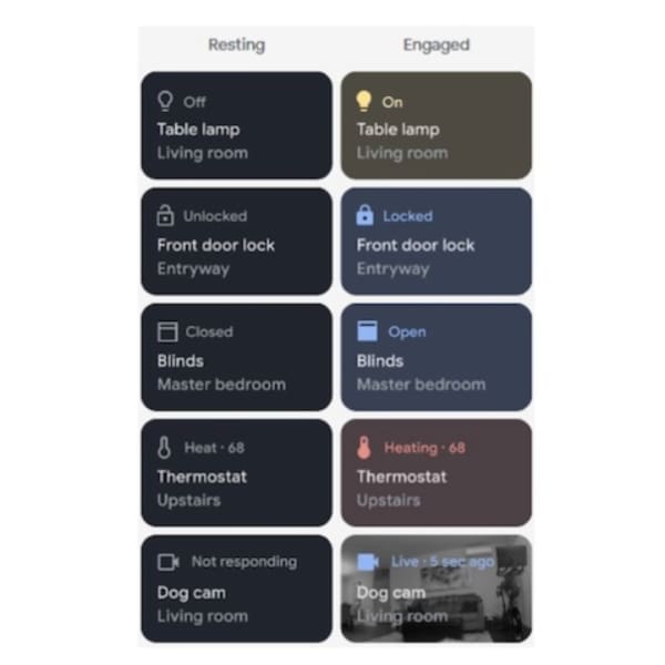 Nuevo menú Android 11 