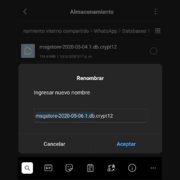 Si no tienes respaldo de chats eliminados, así lo puedes solucionar. *Foto vía Unocero