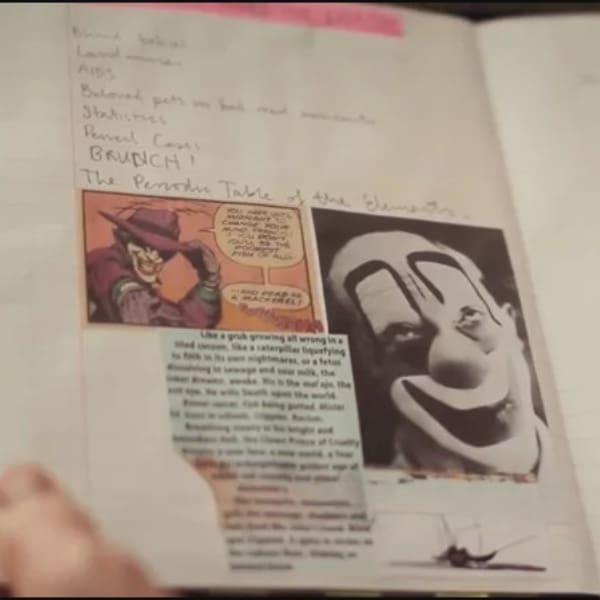 Heath Ledger Joker diario 