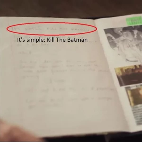 Heath Ledger Joker diario 