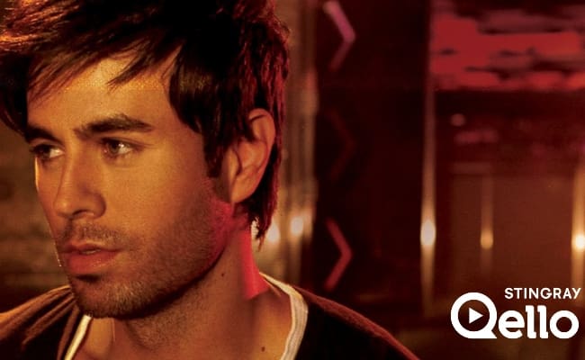 Enrique Iglesias en concierto.