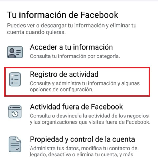 Cómo borrar publicaciones viejas Facebook 