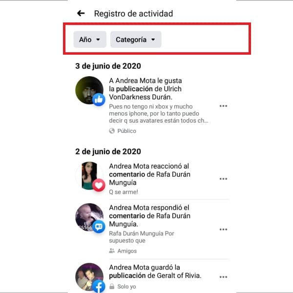 Cómo borrar publicaciones viejas Facebook 