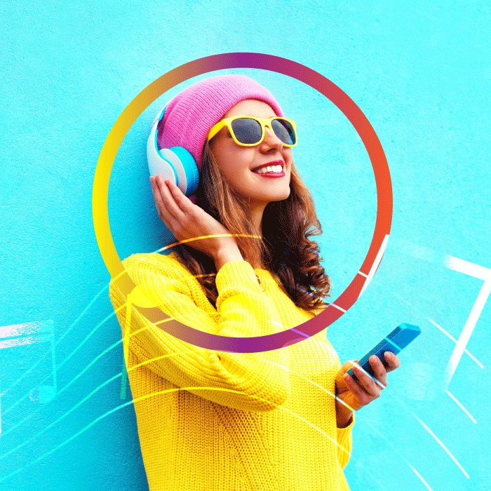 Instagram filtros música