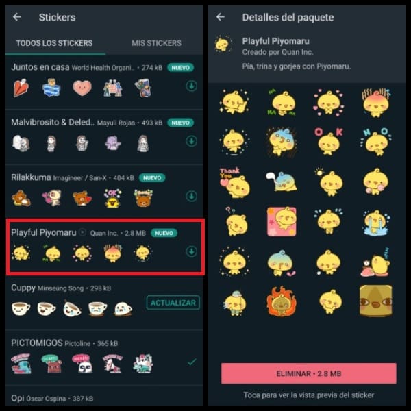 Stickers animados WhatsApp 