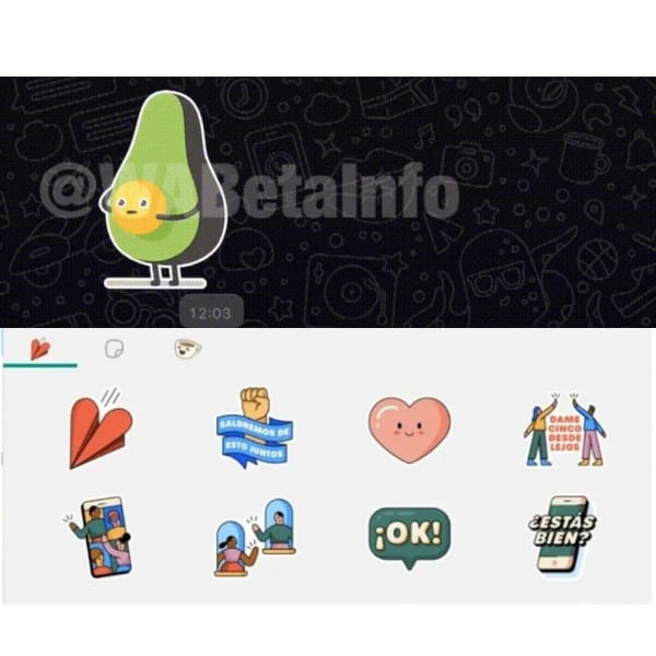 Whatsapp stickers animados 