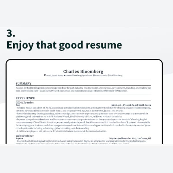 Crear tu Curriculum Vitae