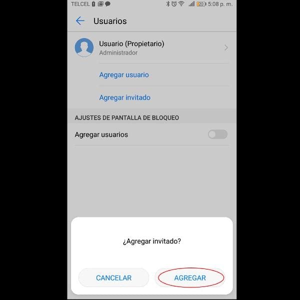 trucos celular modo invitado