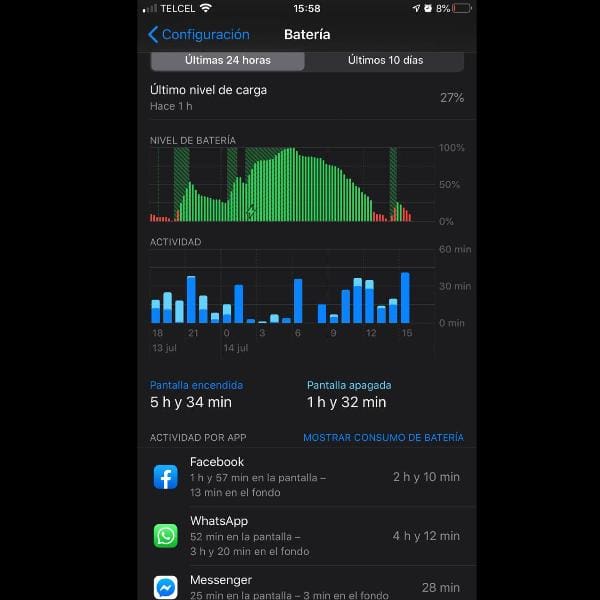 truco iphone tiempo en apps