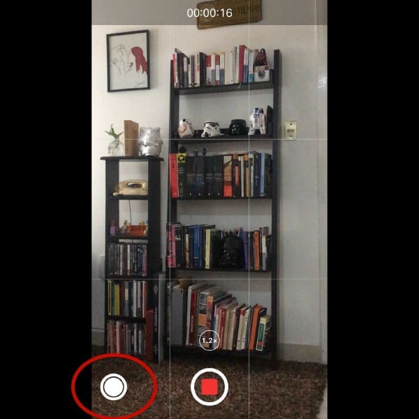como grabar y tomar fotos al mismo tiempo