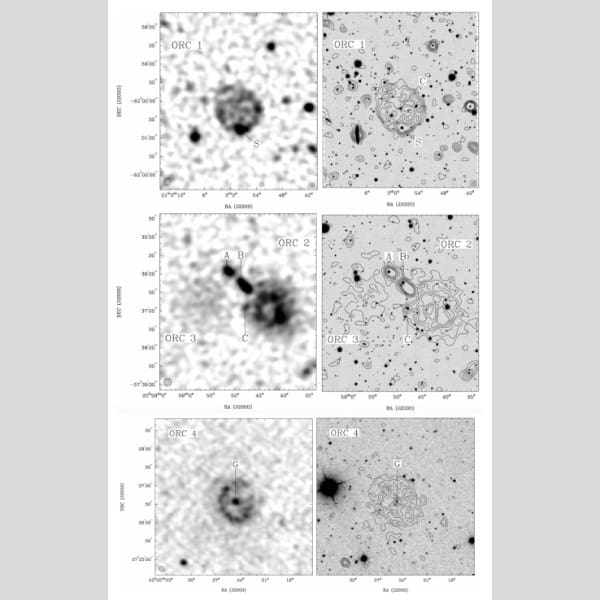 anillos en el espacio