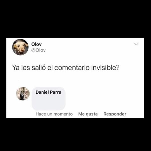 comentarios invisibles facebook