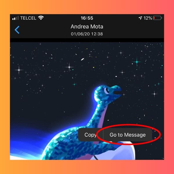 Cómo localizar una conversación en WhatsApp con una foto