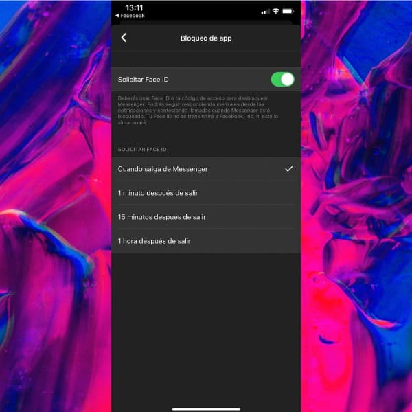Facebook Messenger reconocimiento facial 