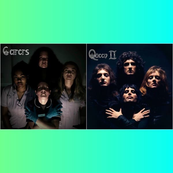 Asilo de ancianos recrea portadas de los álbumes famosos