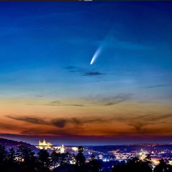 Cometa NEOWISE NASA fotos