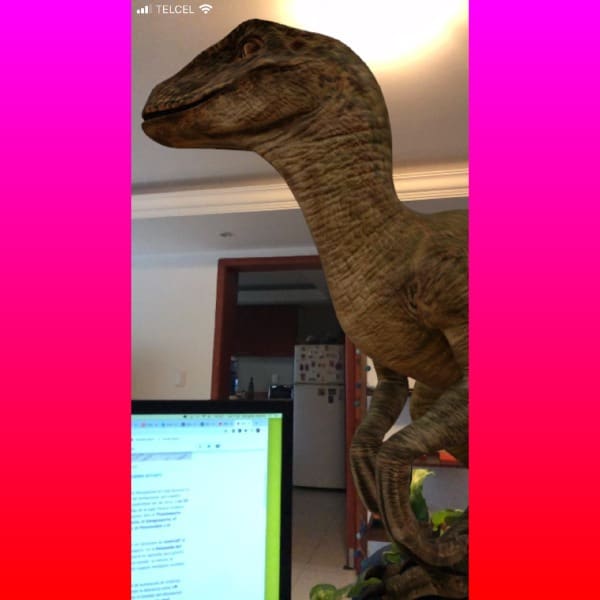 cómo ver los dinosaurios 3D y realidad aumentada en tu celular