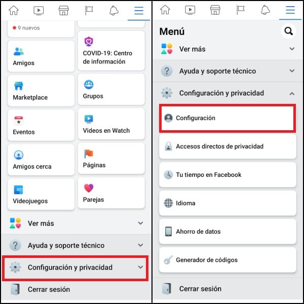 Facebook ocultar publicaciones 