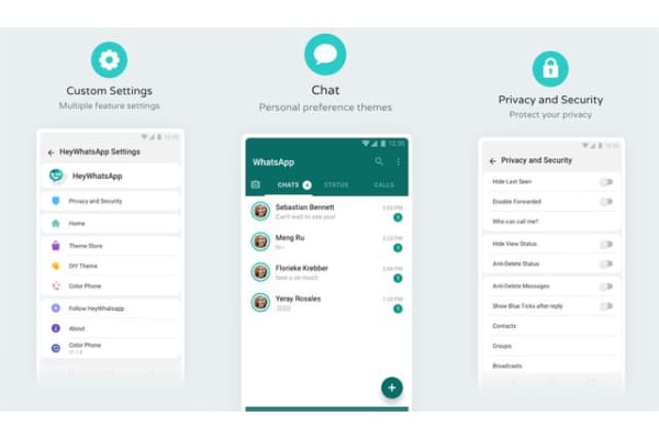Heymods de WhatsApp Plus 