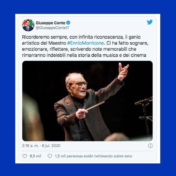 Películas que musicalizó Ennio Morricone