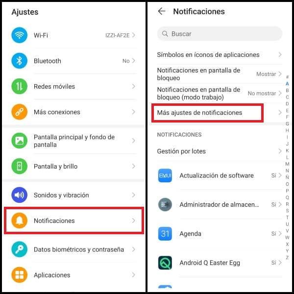 WhatsApp flash notificaciones android 